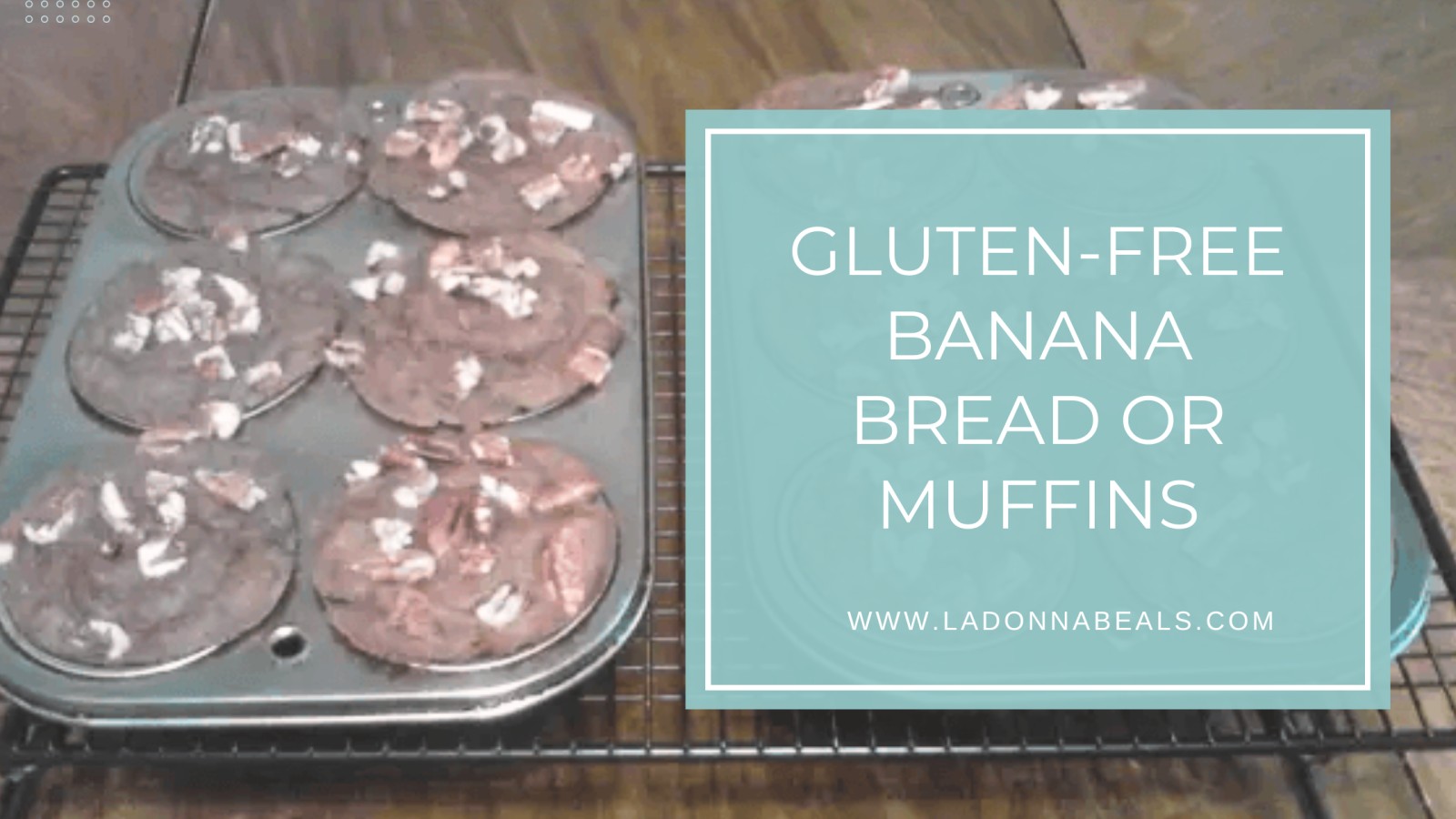 Gluten-Free Banana Muffins or Bread