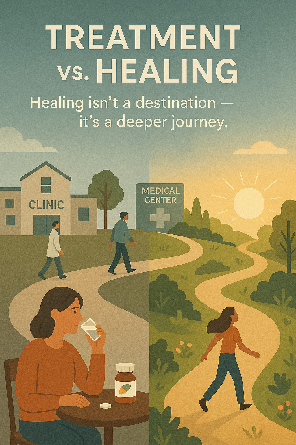 TREATMENT VS. TRUE HEALING: WHY MANAGING SYMPTOMS ISN'T ENOUGH