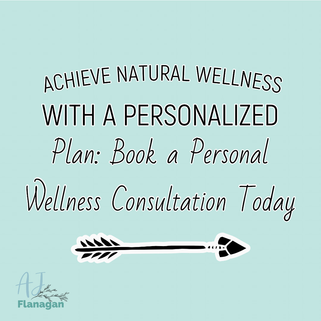Achieve Natural Wellness with a Personalized Plan | Book a Personal Wellness Consultation Today