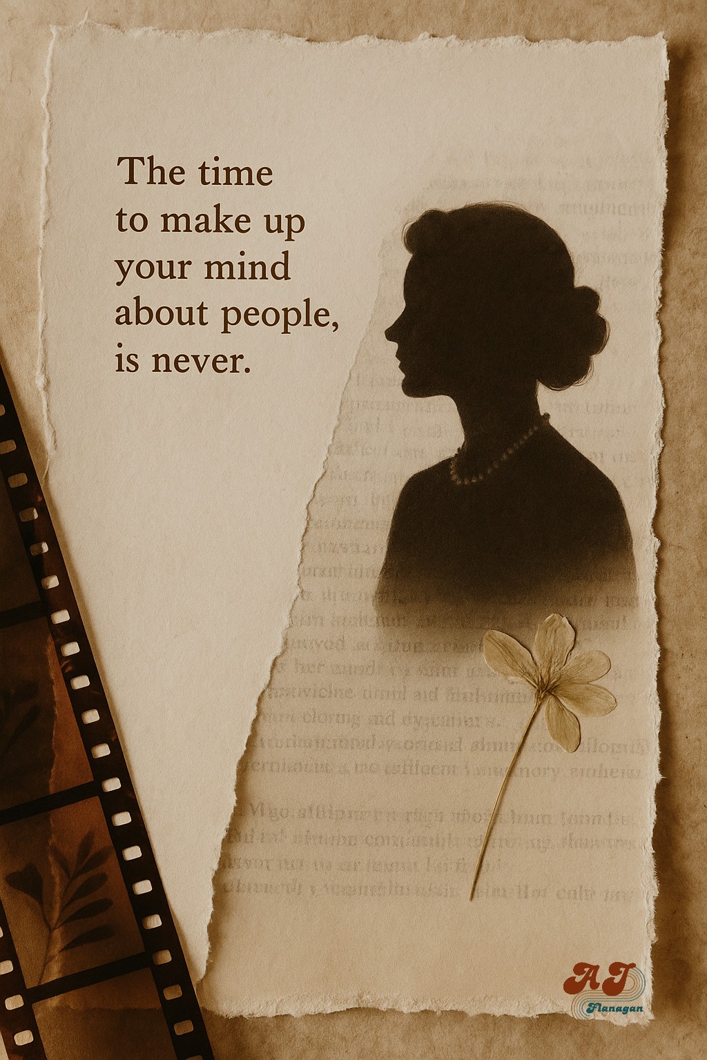 The Time to Make Up Your Mind About People — Is Never