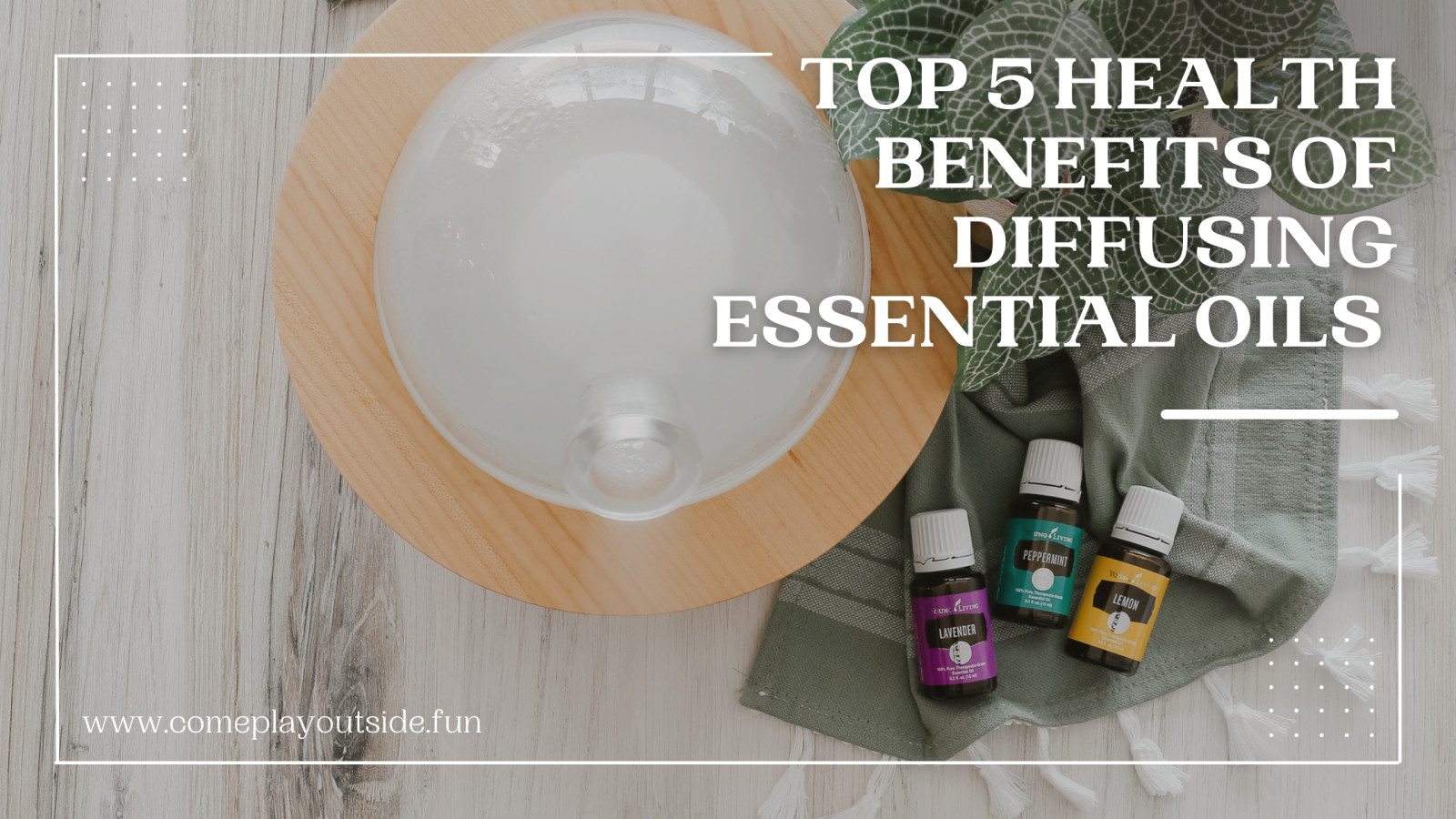 Health Benefits of Diffusing Essential Oils