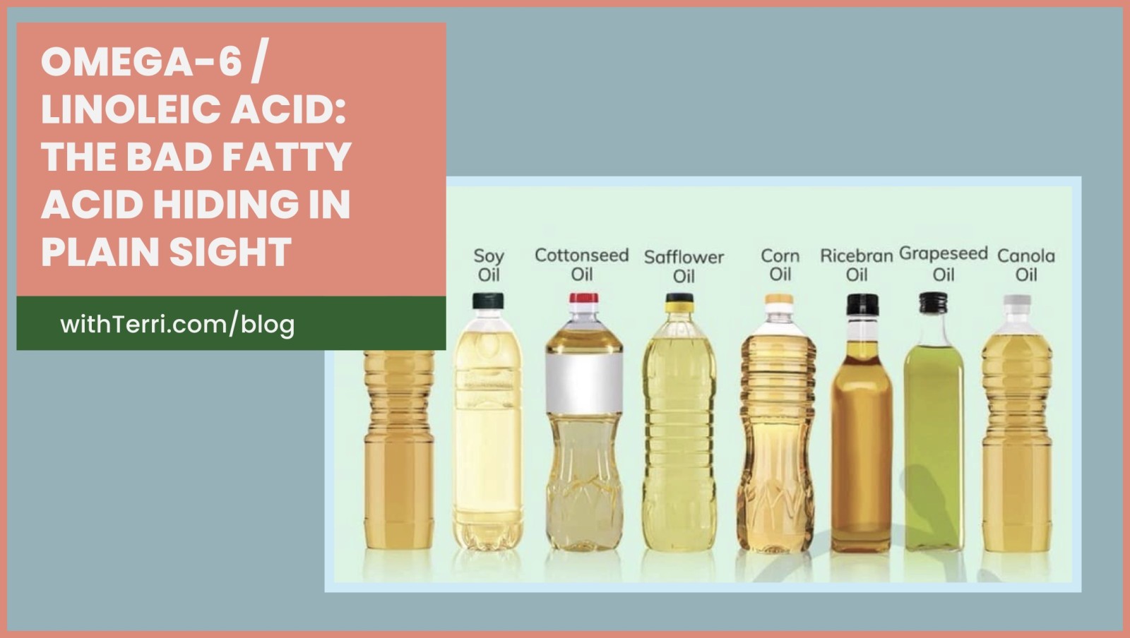 Omega-6 / Linoleic Acid: The Bad Fatty Acid Hiding in Plain Sight