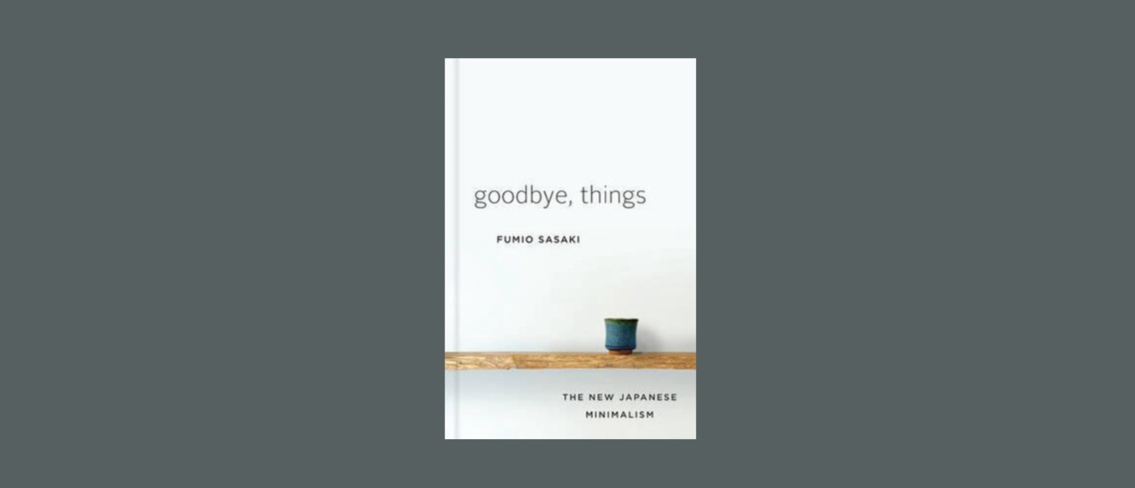 Boek: Goodbye, Things