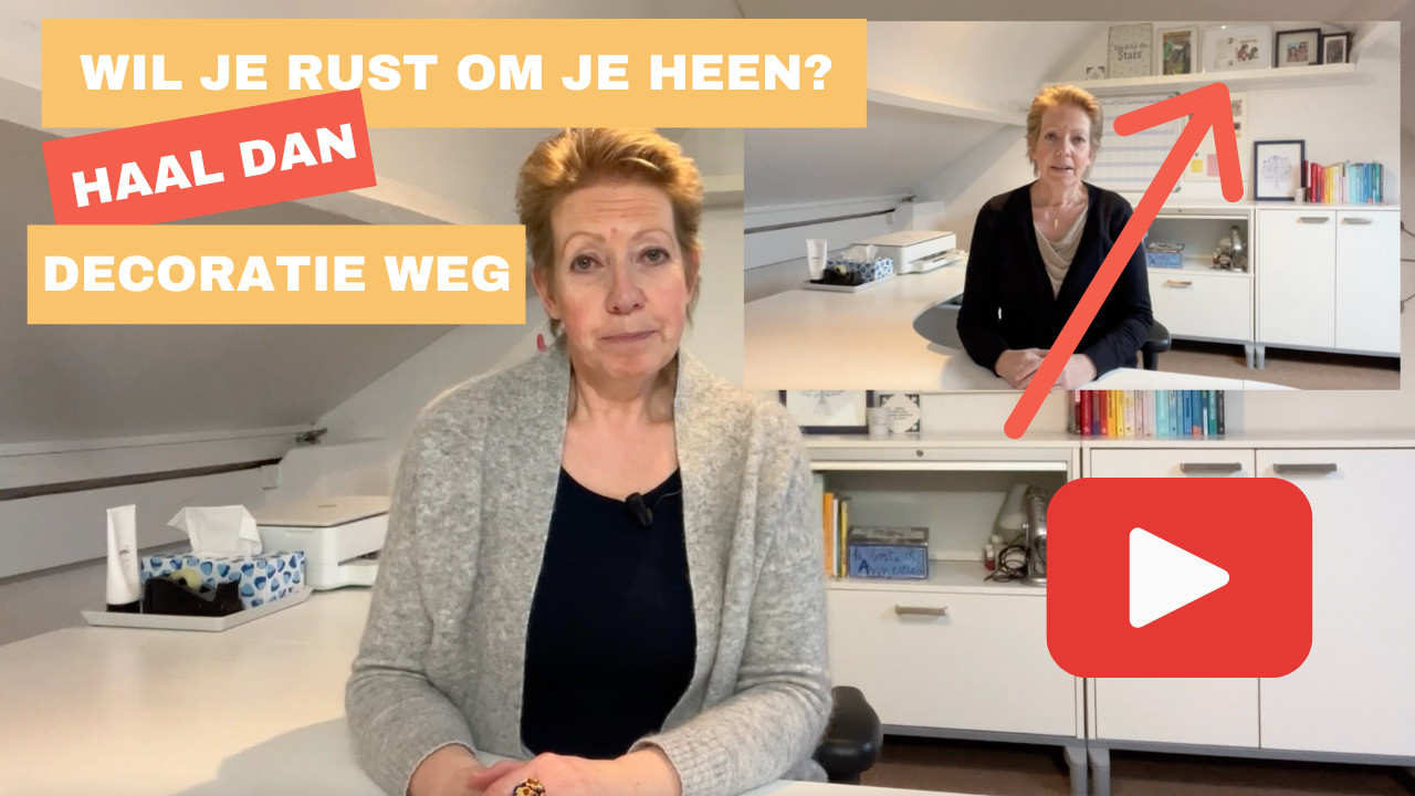 Wil je rust om je heen? Haal decoratie weg.