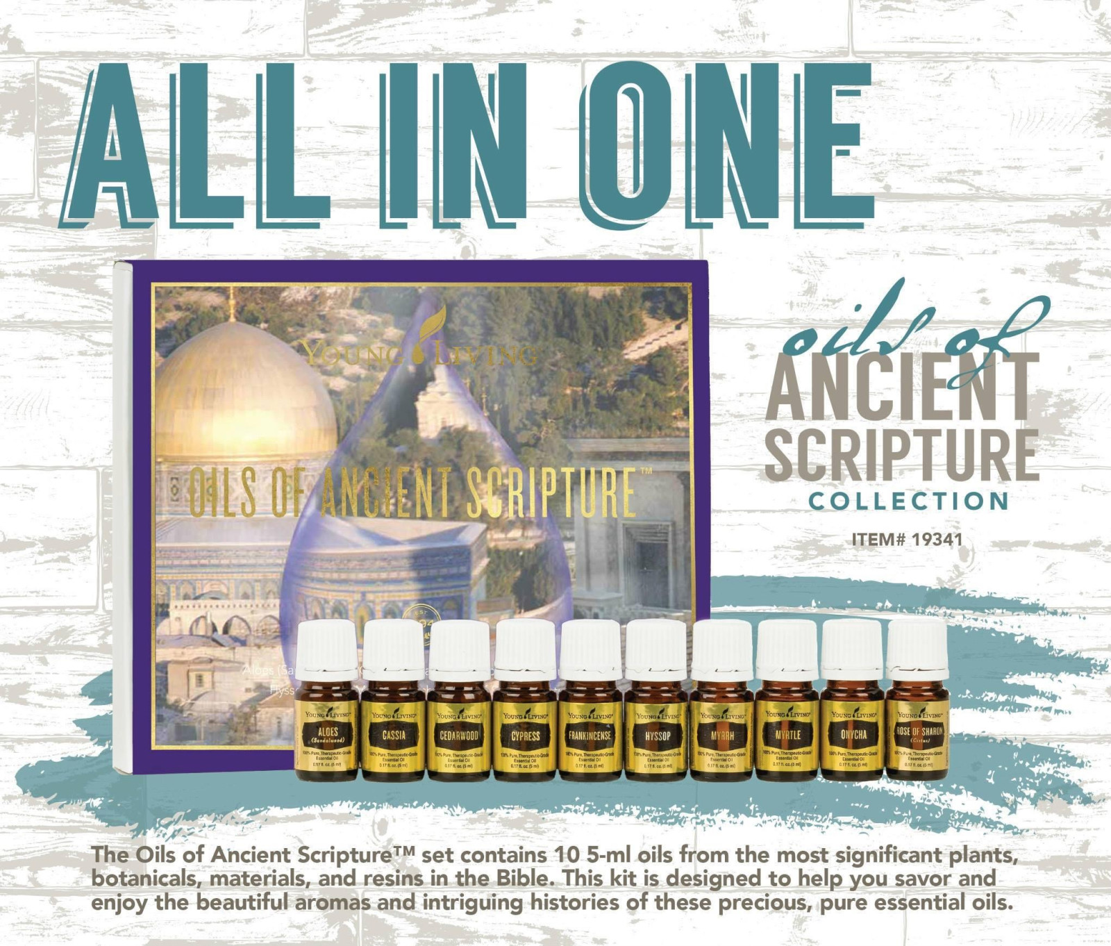 Oils of Ancient Scriptures for the 21st Century