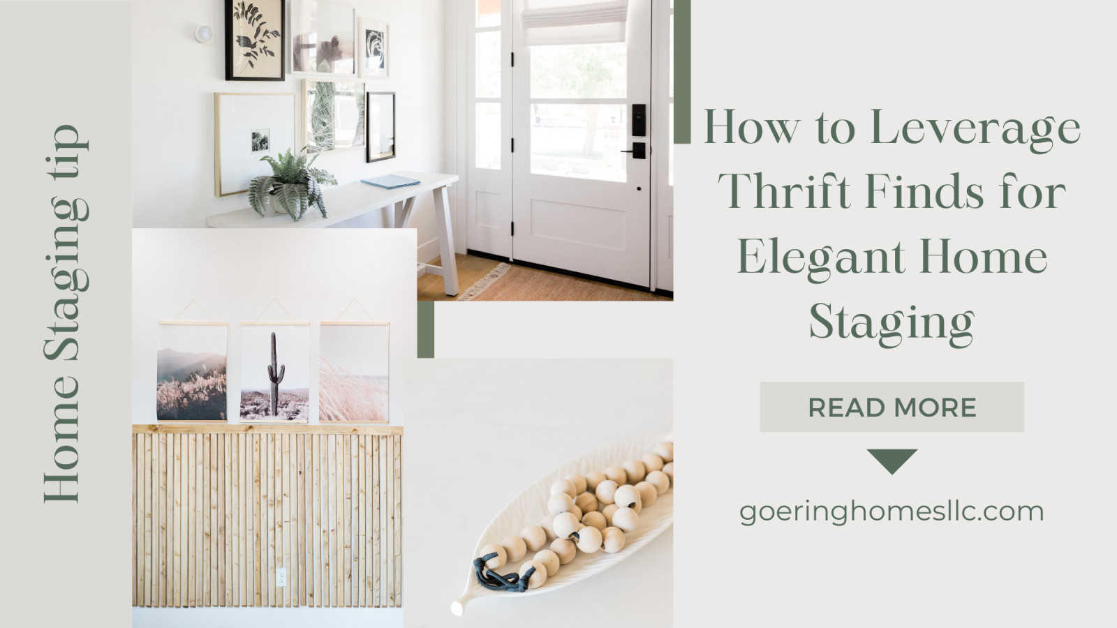 How to Leverage Thrift Finds for Elegant Home Staging