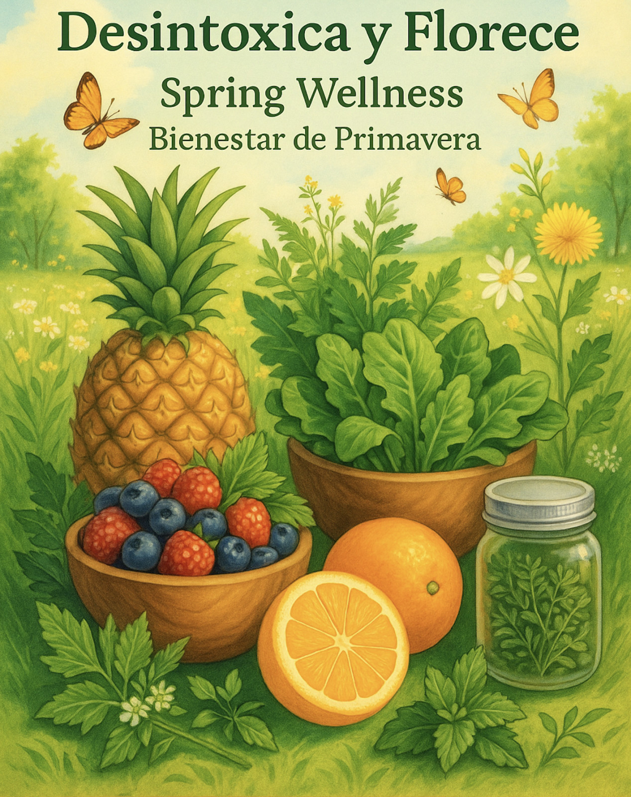 Renueva Tu Cuerpo Esta Primavera: Desintoxica, Defiende y Florece