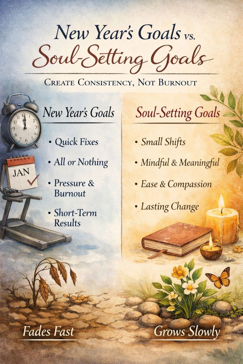 New Year Goals vs Soul-Setting Goals: Create Consistency, Not Burnout