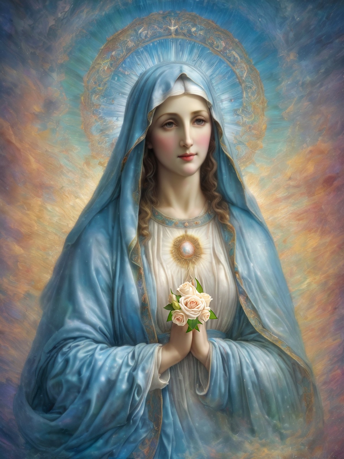 Mother Mary as a Spiritual and Healing Guide: Embodying Compassion, Courage, and Divine Grace
