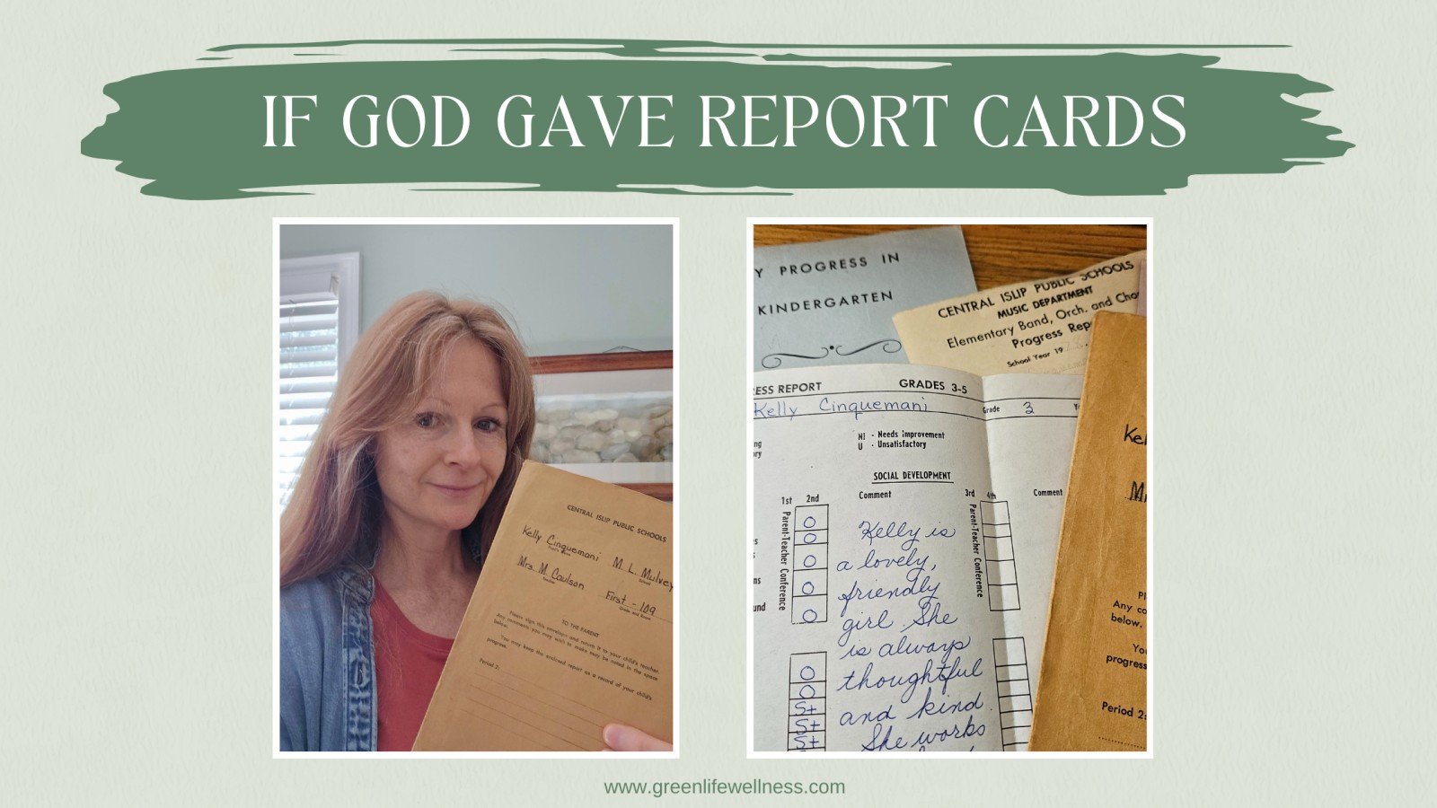If God Gave Report Cards