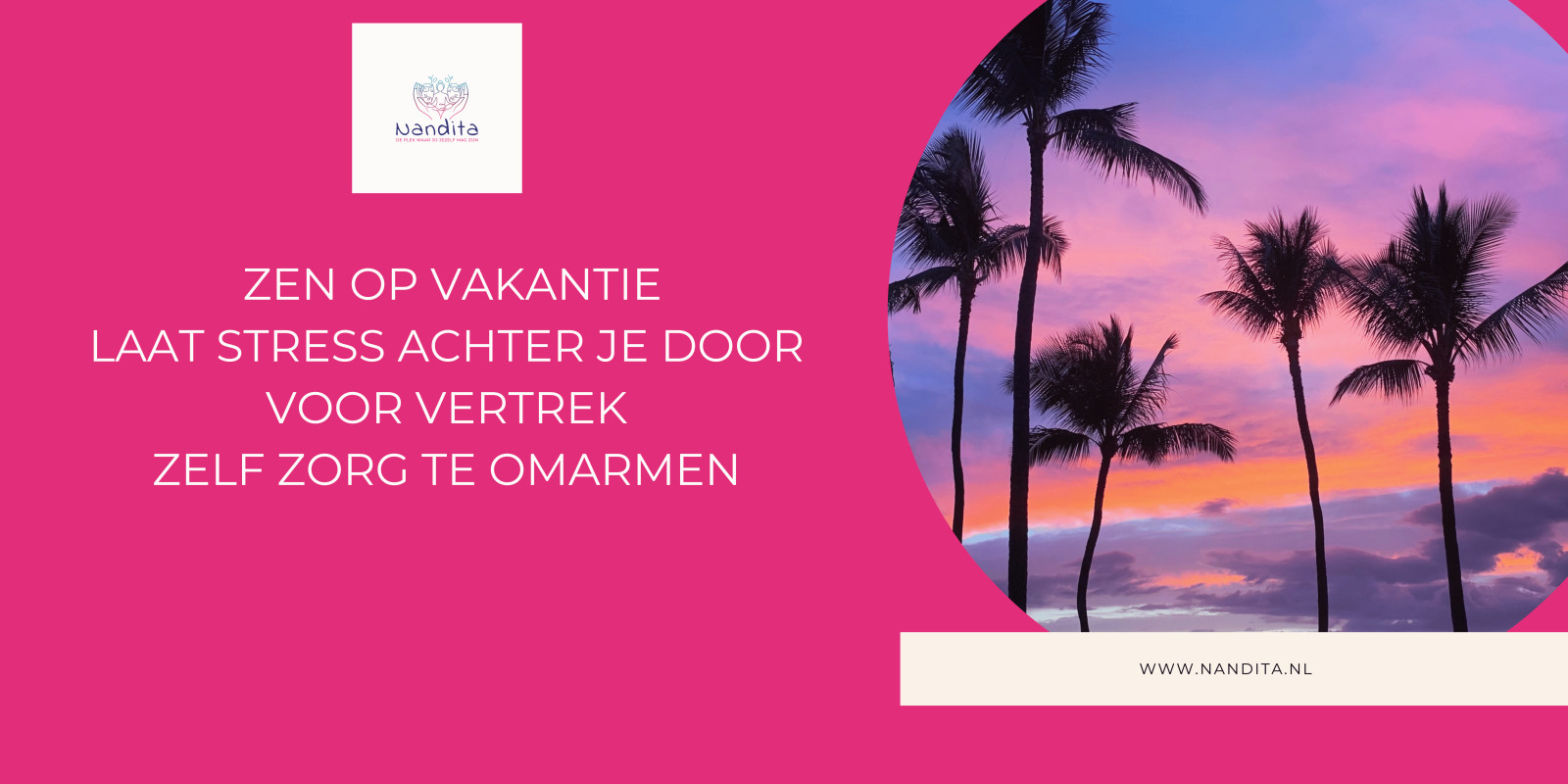 Zen op vakantie laat stress achter je door voor vertrek zelfzorg te omarmen