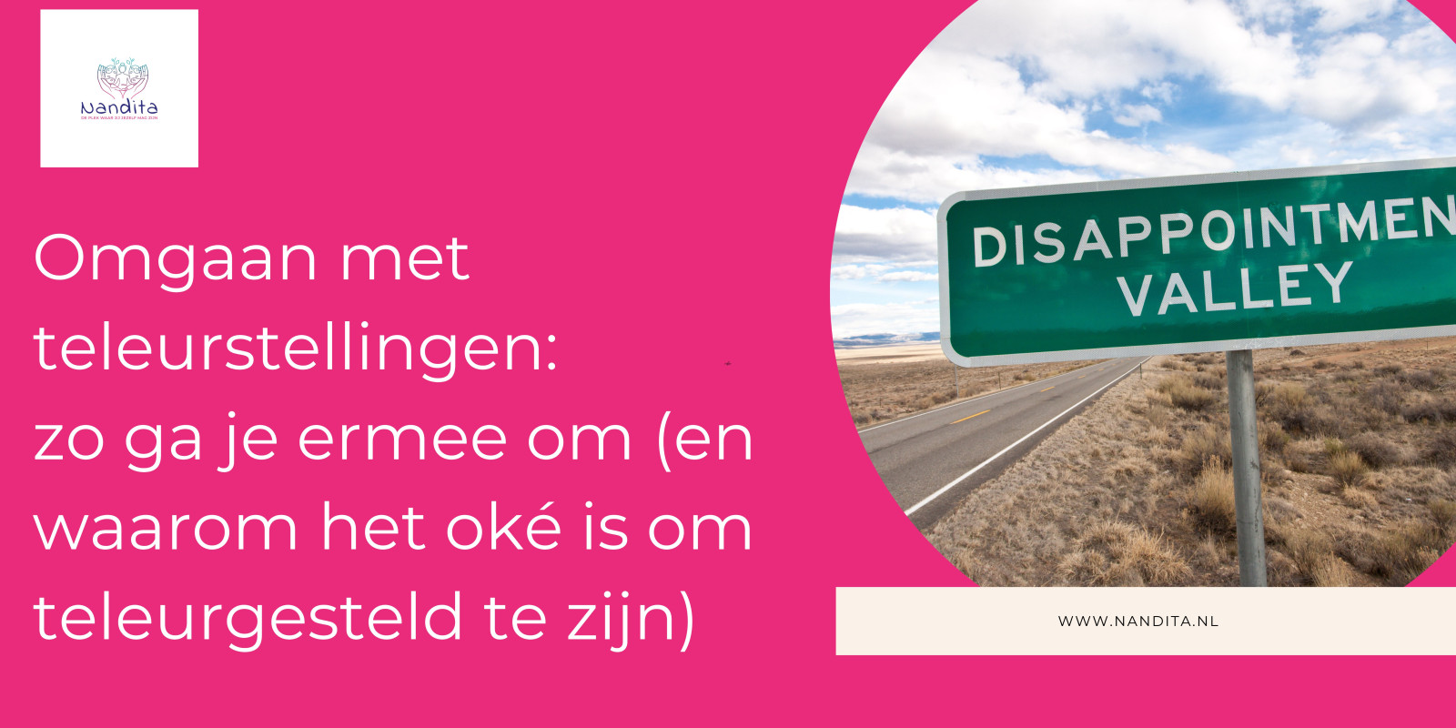 Omgaan met teleurstellingen 