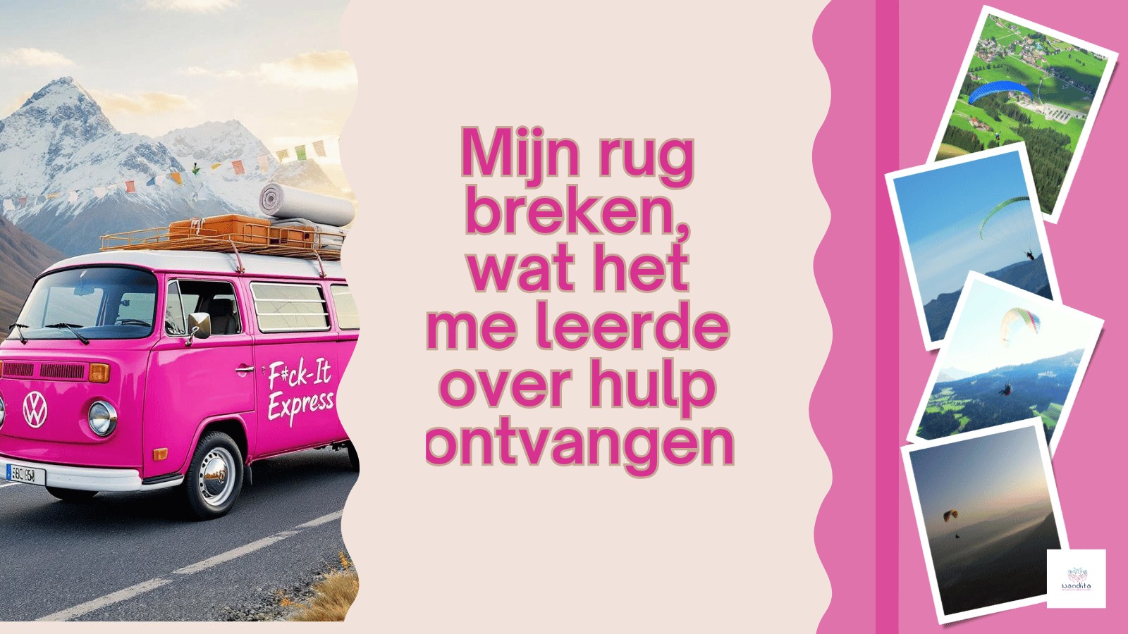 Mijn rug breken, wat het me leerde over hulp ontvangen